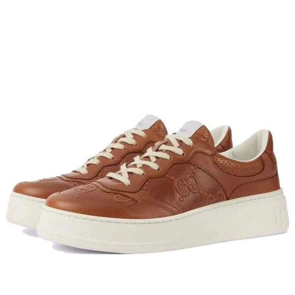 Кроссовки chunky b gg sneakers 'brown' Gucci, бежевый