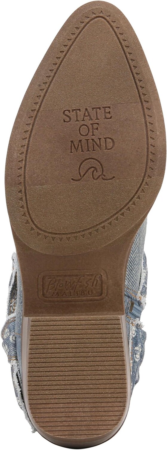 Ботинки Blowfish Malibu Rally Booties, цвет Denim Blue — фото 3