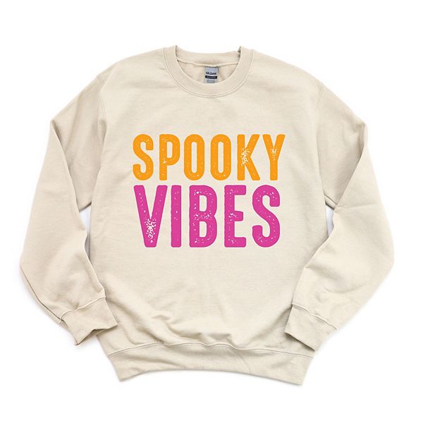 

Свитшот женский с принтом Spooky vibes bright distressed Simply Sage Market, Dust, Зеленый, Свитшот женский с принтом Spooky vibes bright distressed Simply Sage Market, Dust