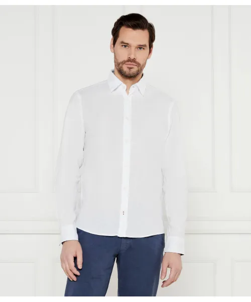 

Льняная рубашка Hanson Modern fit Joop! Jeans, белый