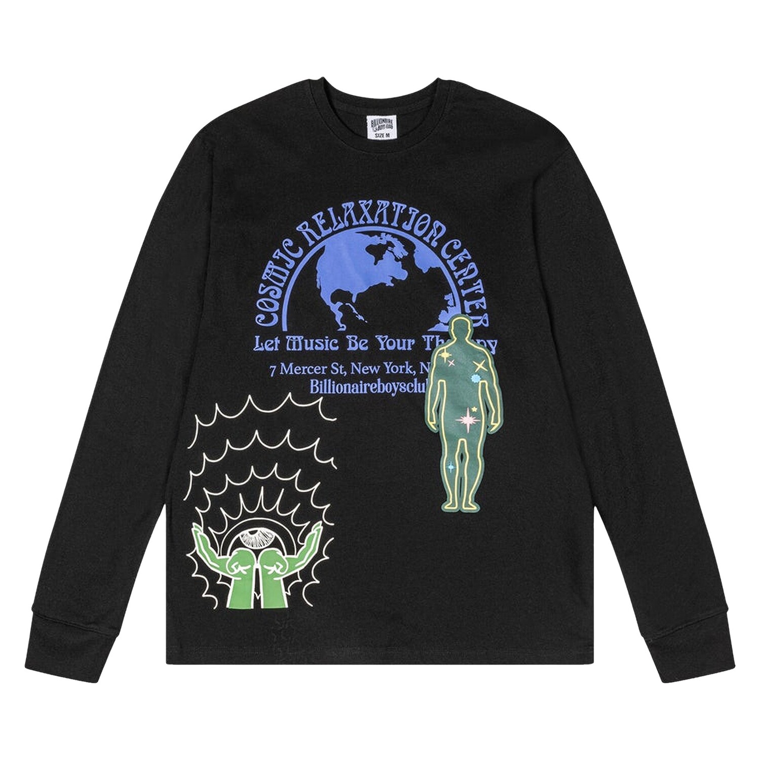 

Футболка с длинными рукавами Billionaire Boys Club Cosmic, черная