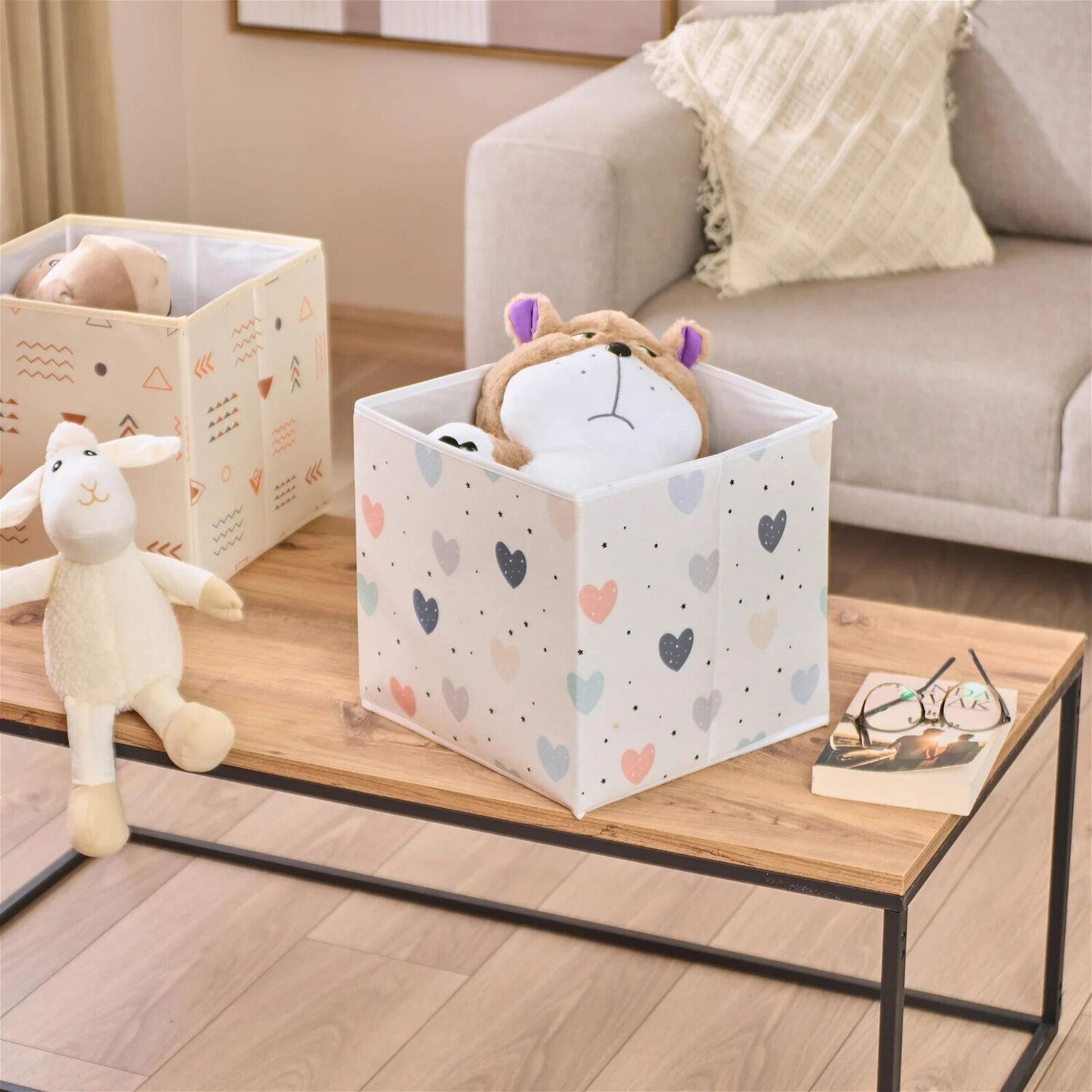 

Prendi Home Коробка-сердце без крышки, разноцветная, 30 см