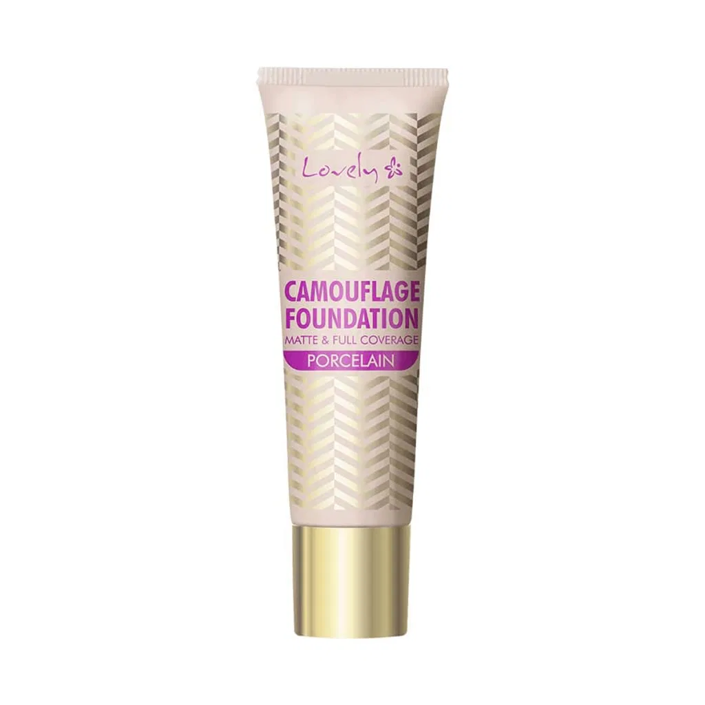 Жидкий тональный крем Fluid Camouflage Foundation Porcelain No. 1 Lovely, Brown