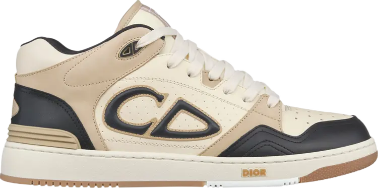 

Кроссовки Dior B57 Mid 'Cream Black', кремовый, Бежевый, Кроссовки Dior B57 Mid 'Cream Black', кремовый