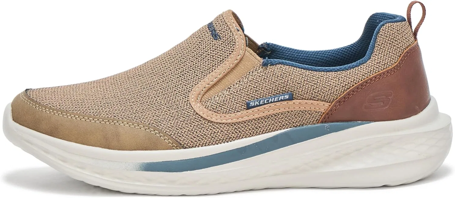 Мужские кроссовки Skechers USA Slade Lucan, Taupe — фото 2