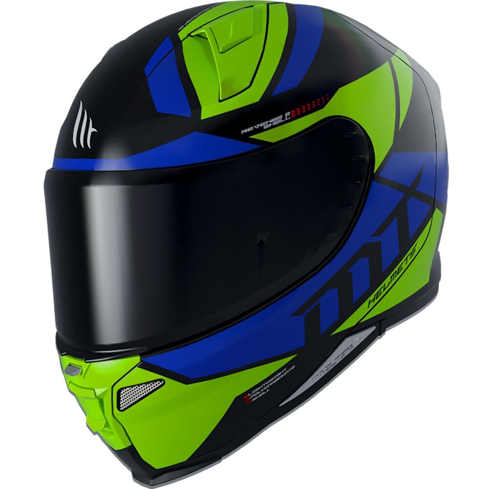 

Шлем полнолицевой MT Helmets Revenge 2 Scalpel, желтый