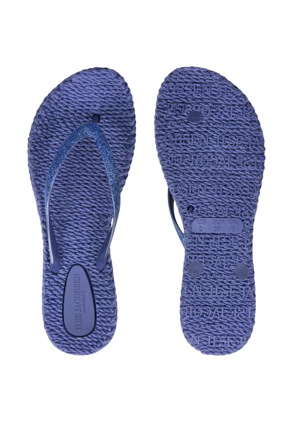 Сандалии с Т-образной застежкой CHEERFUL01 - Pool shoes Ilse Jacobsen, синий — фото 3