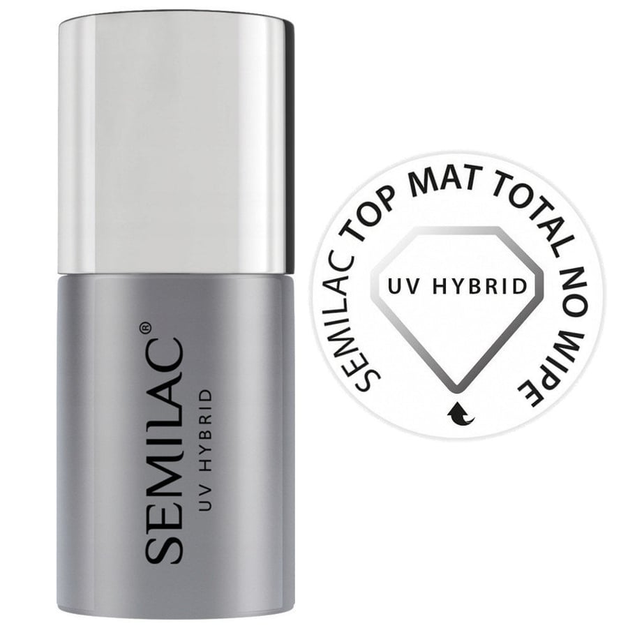 

SEMILAC Matte Top для гибридного лака, матовый, без вытирания, 11 мл