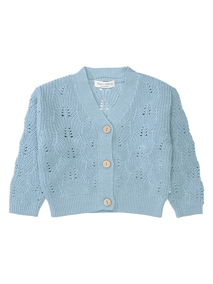 

Кардиган Marc O'Polo Junior, светло-синий