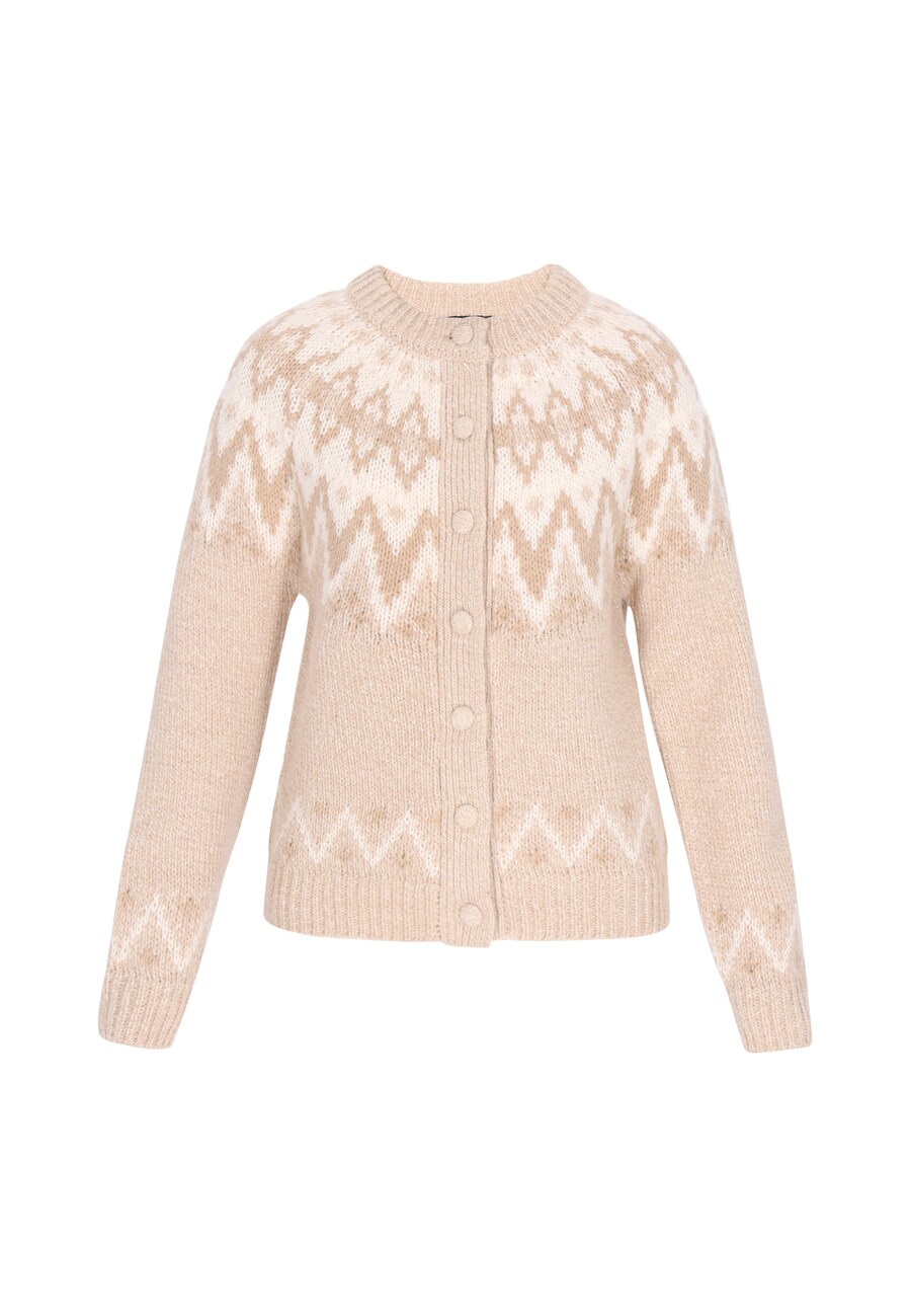 

Вязаный кардиган DreiMaster Vintage Vintage, бежевый/кремовый/коричневый