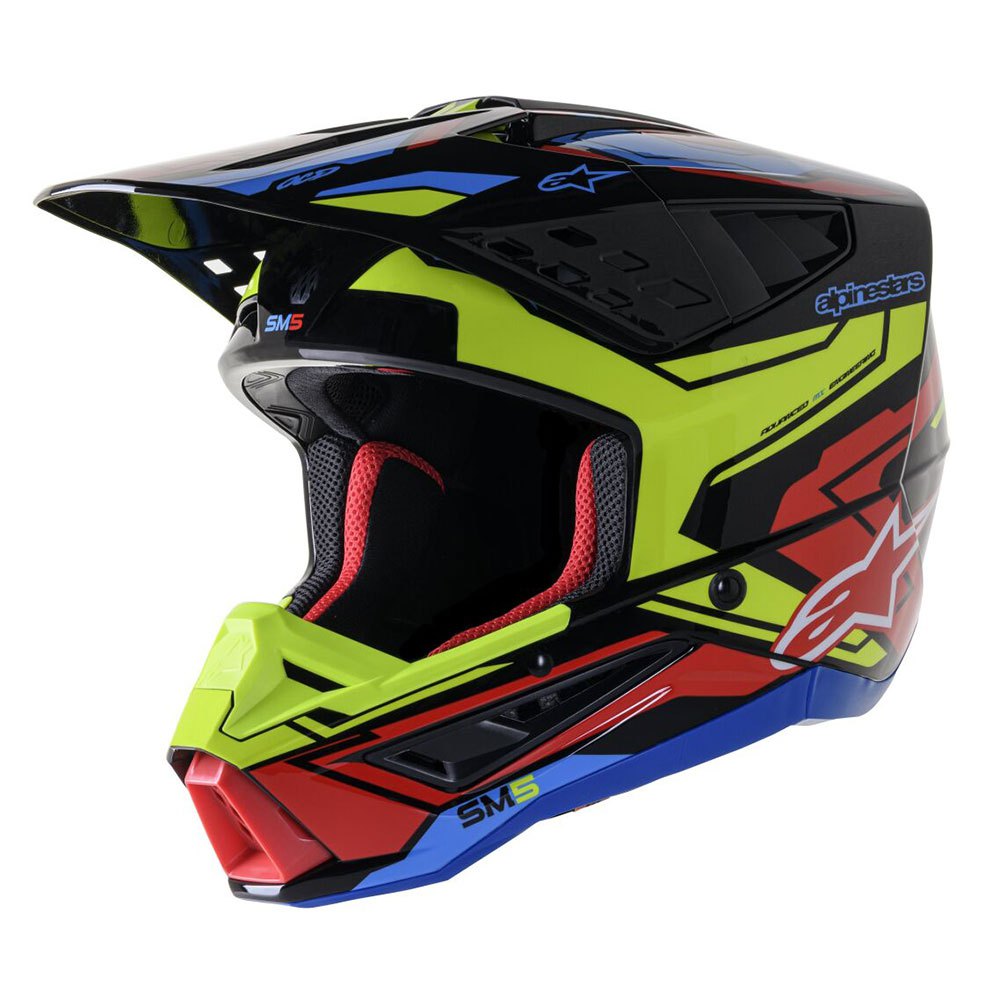 

Шлем для мотокросса Alpinestars S-M5 Action 2 Ece 22.06, разноцветный