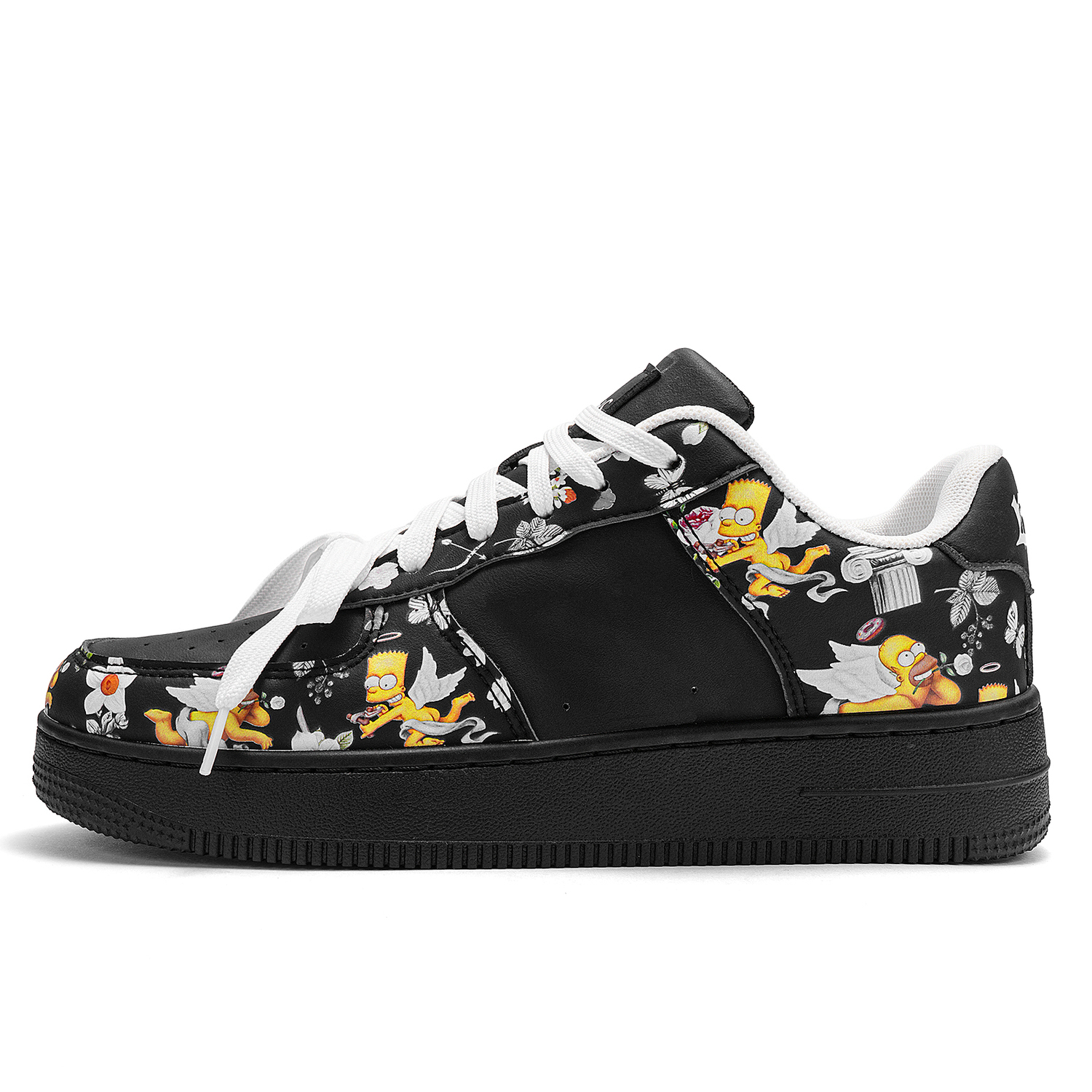 

The Simpsons Низкие скейтбордские кроссовки унисекс Knight Black, цвет Knight Black