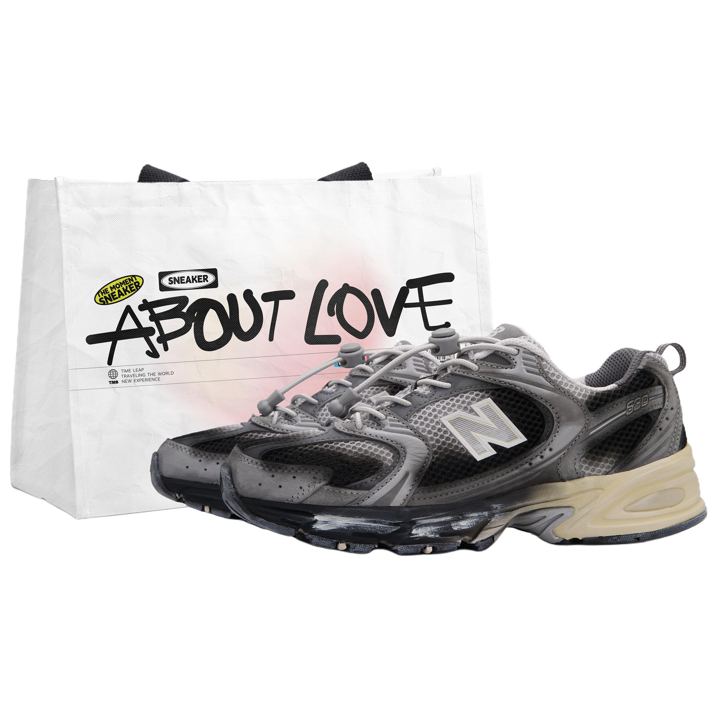 

New Balance Кроссовки NB 530 Low top Casual City Commute Unisex Black Gray