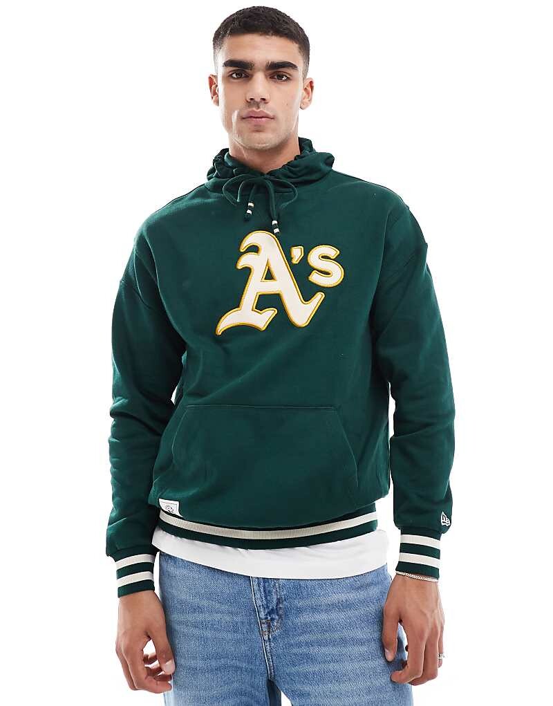 

Зеленая худи New Era Oakland Athletics