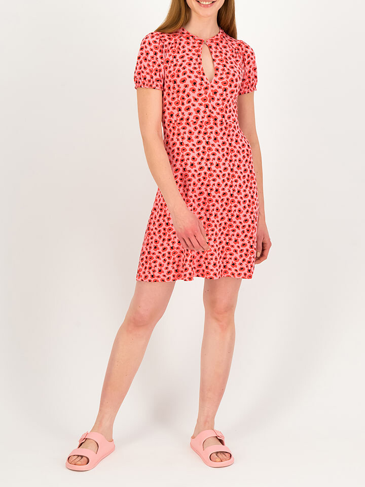 

Короткое платье Blutsgeschwister Kleid Fluffy Romance, цвет Rot/Rosa/Schwarz