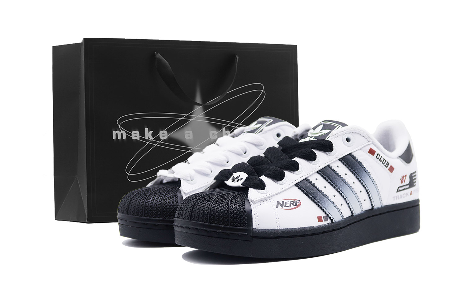 

Adidas Originals Кроссовки для скейтбординга Superstar 2 Low Top, мужские, черно-белые