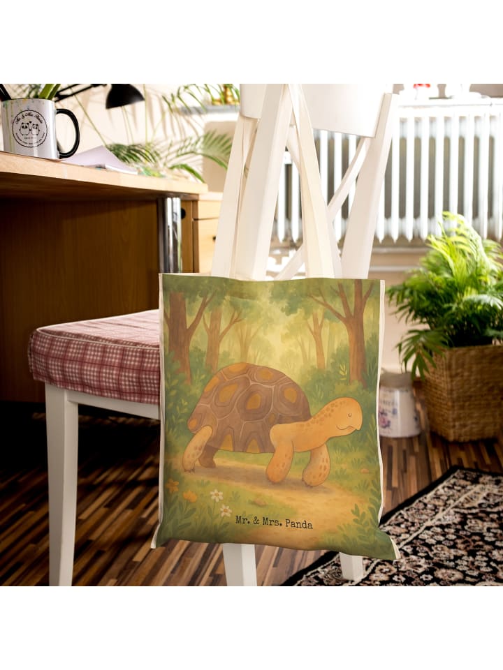 

Mr. & Mrs. Panda Сумка-шоппер с черепахой, дизайн MHerzen, без белого цвета