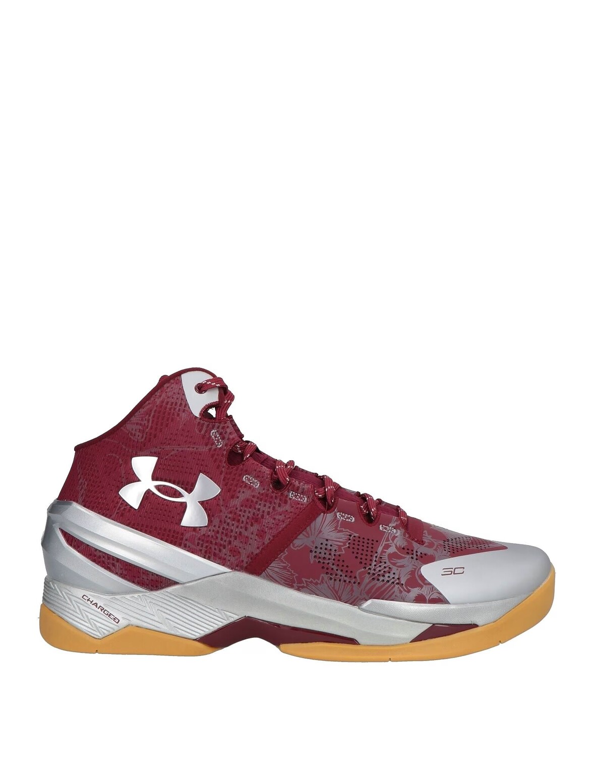 

Кеды Under Armour, бордовый
