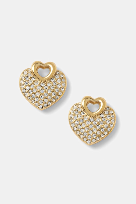 

Серьги «Безумная любовь» Guess, золотой