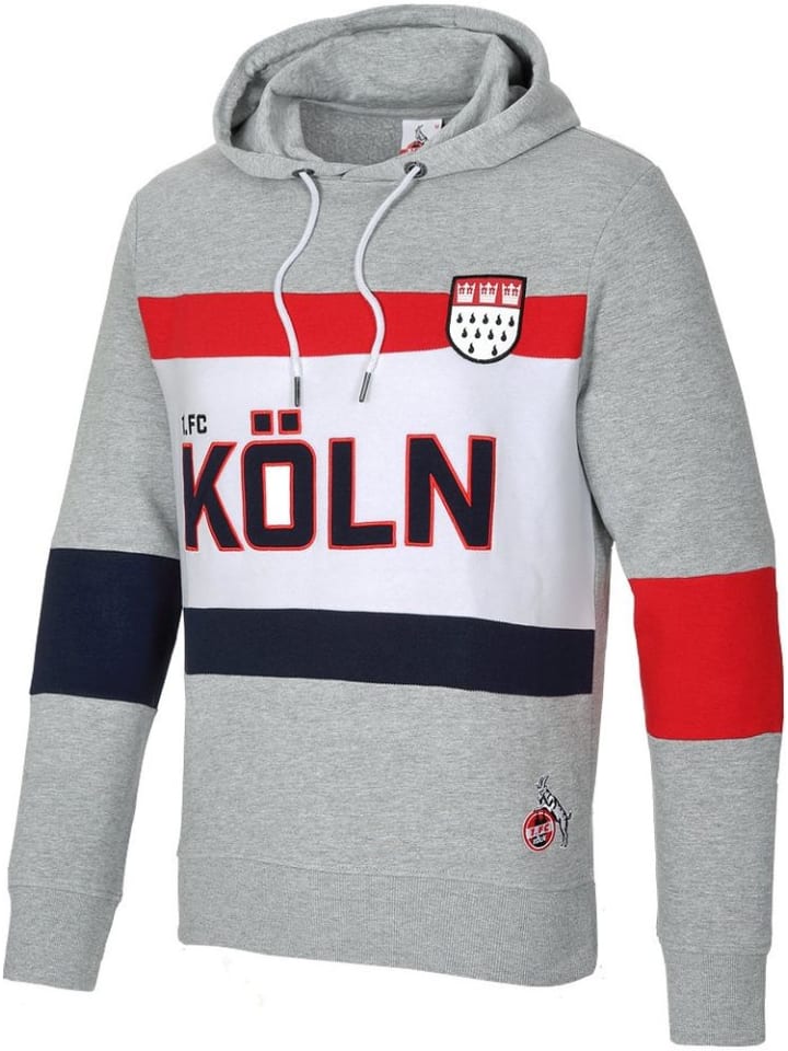 

Худи "Hoodie Am Kölner Weg" серого цвета Fußballverein 1. FC Köln
