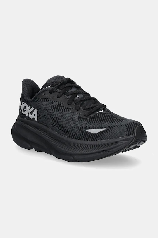 Беговые кроссовки Clifton 9 GTX Hoka, черный