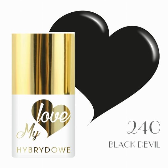 

Гибридный лак Black Devil Mylove UV/Led 240, SUNFLOWER