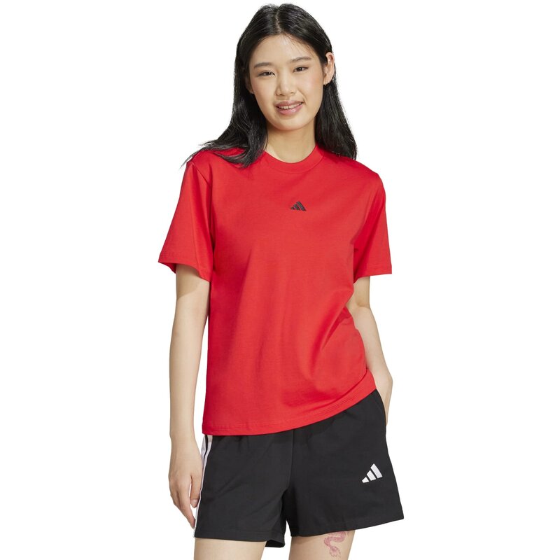 Рубашка Essentials с маленьким логотипом, хлопок Adidas, мультиколор — фото 2