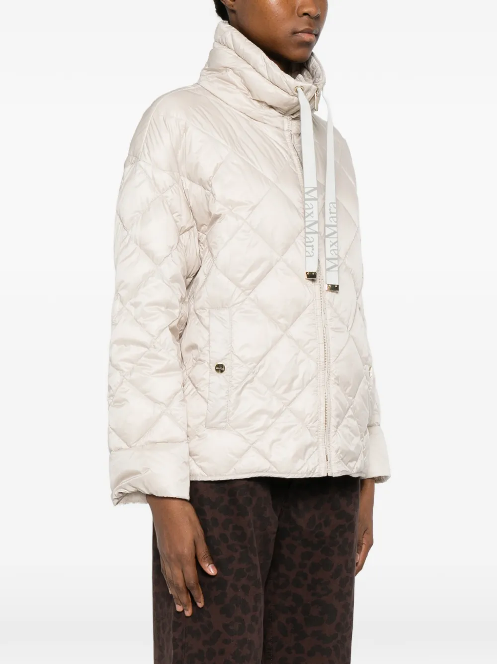 Софтшелл-куртка Mtcp Max Mara, бежевый — фото 3