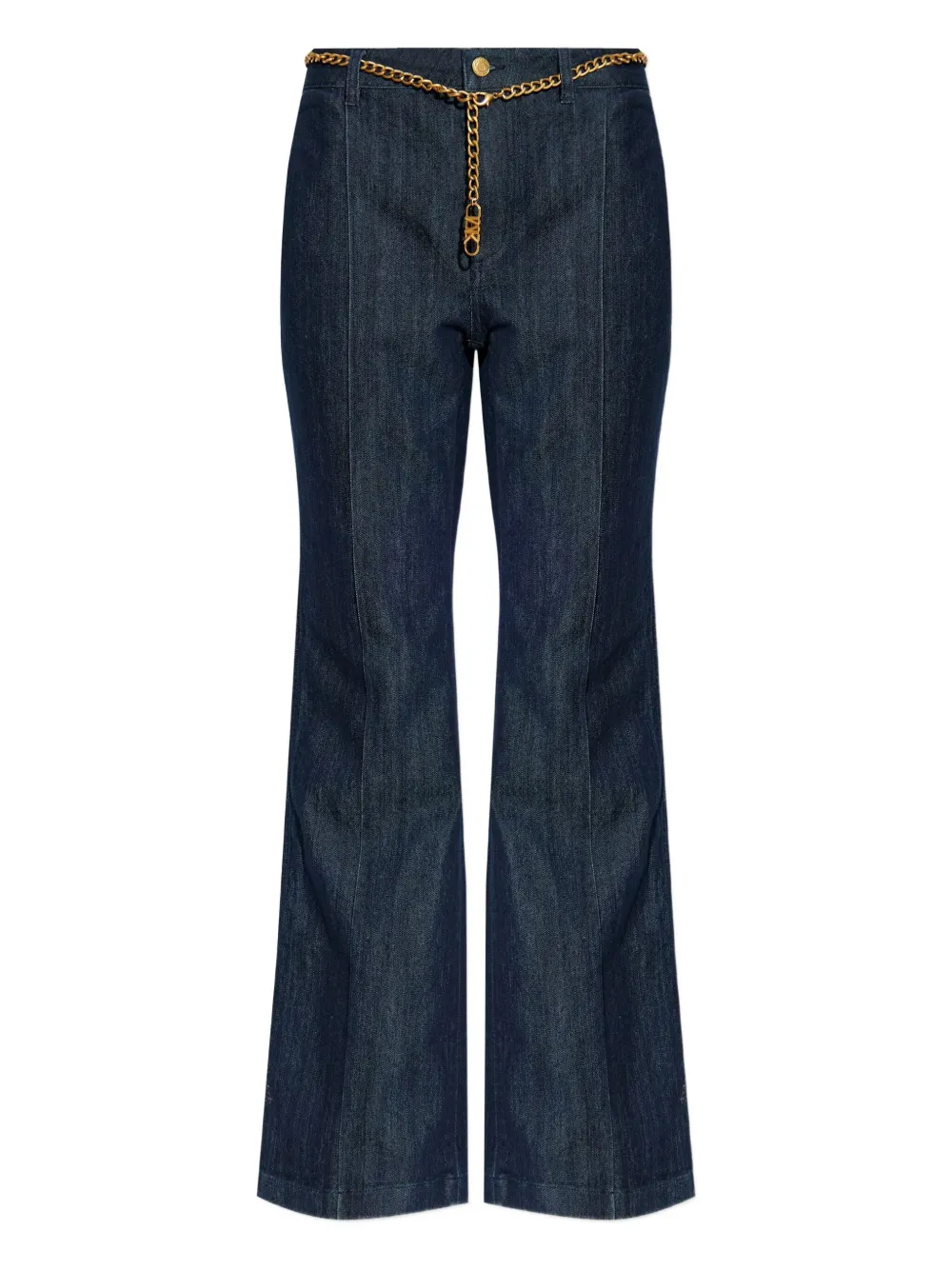 

Расклешенные джинсы с цепочкой Michael Michael Kors, синий