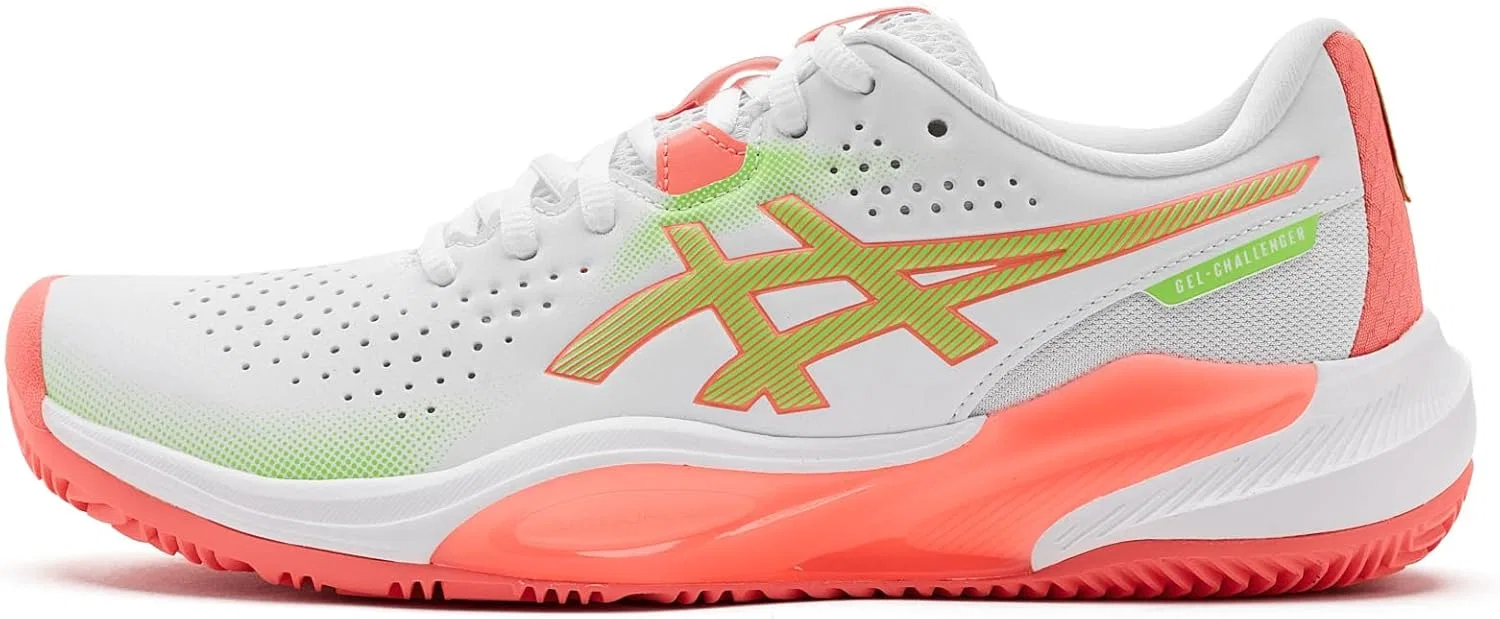 Мужские кроссовки для паделя ASICS Gel-Challenger 15, White/Guava — фото 4