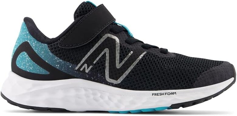 Детские кроссовки для бега New Balance Fresh Foam Arishi V4, черный/синий — фото 3