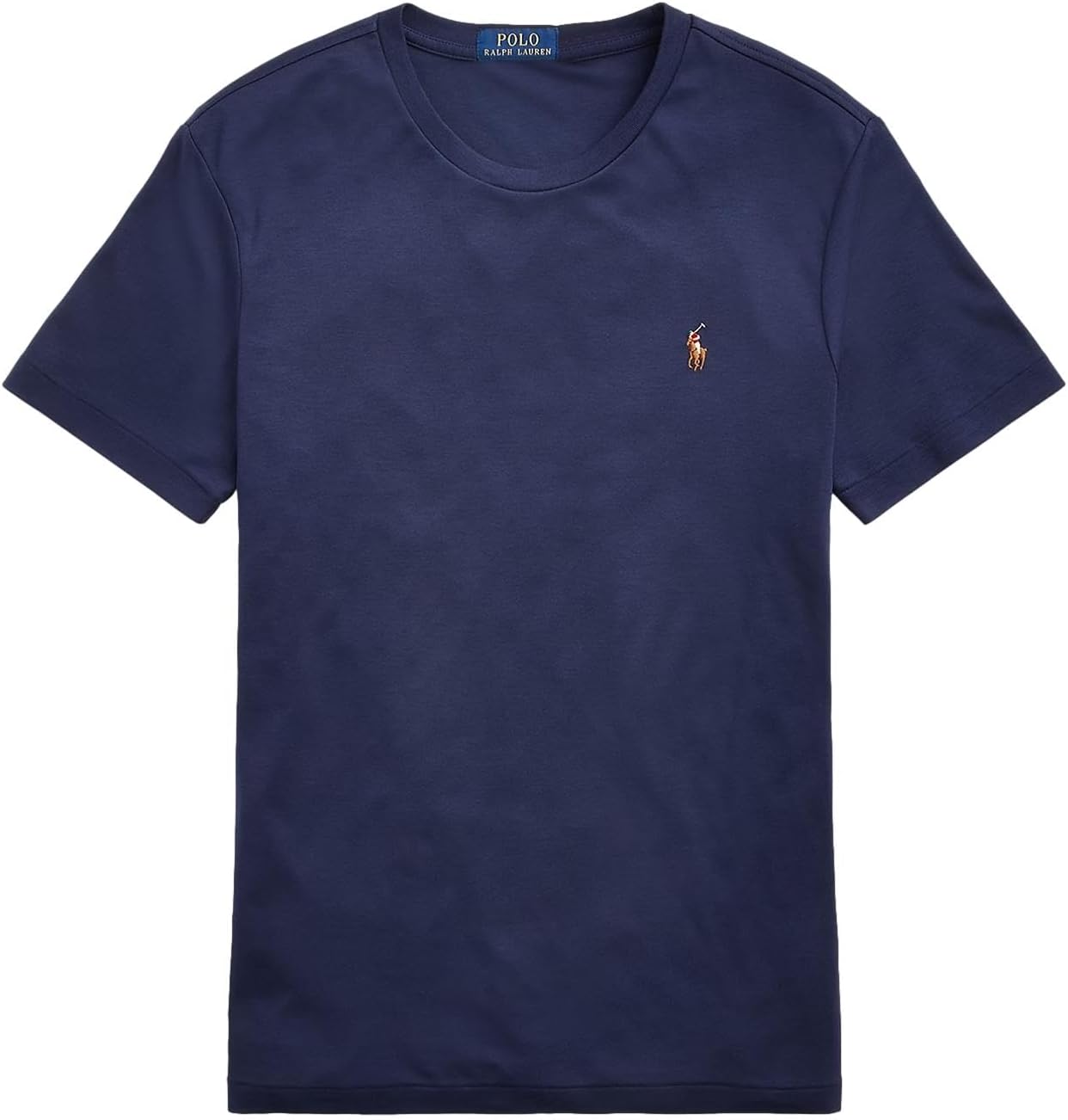 

Мужская футболка POLO RALPH LAUREN из хлопкового джерси с круглым вырезом, Rl Navy Multi-Colored Pony.