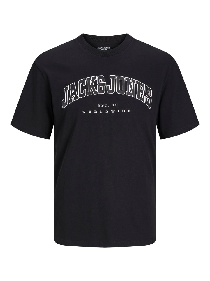 

Футболка JACK & JONES PLUS, черный