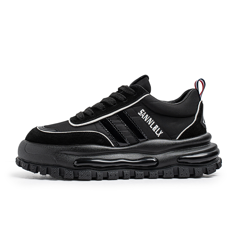 

Низкие повседневные туфли мужские Qiandongmeili, Black
