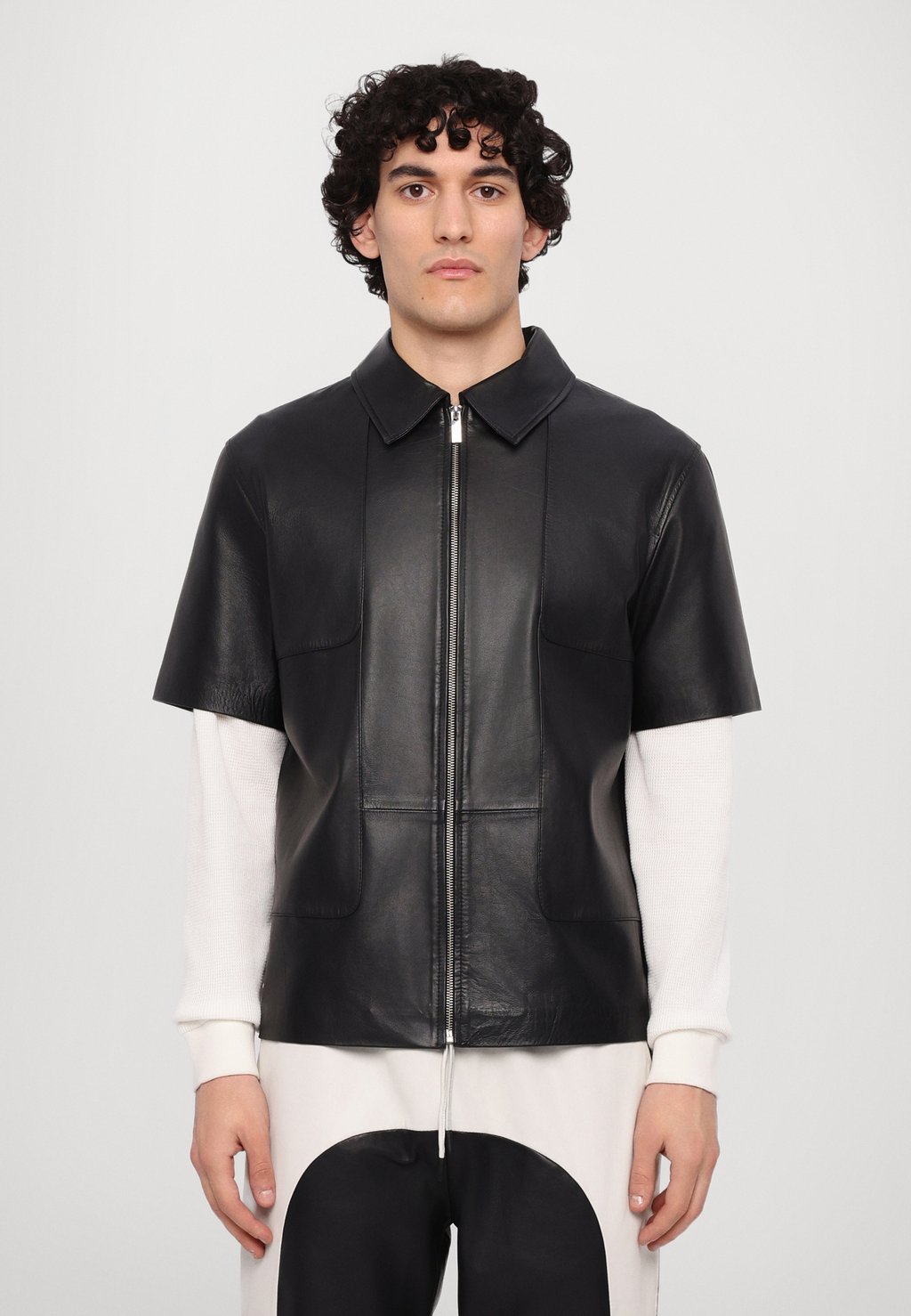 

Рубашка PATRICK ZIPPER SHIRT STUDIO ID, черный
