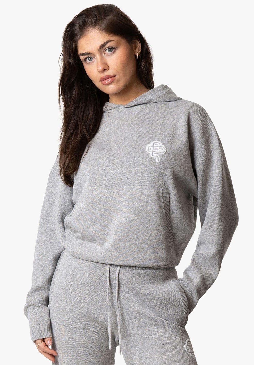 

Джемпер FLO - Hoodie Quotrell, пятнистый серый