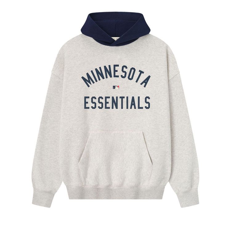 

Худи Fear of God Essentials Twins Sport Hoodie, Oatmeal Heather/Midnight Navy