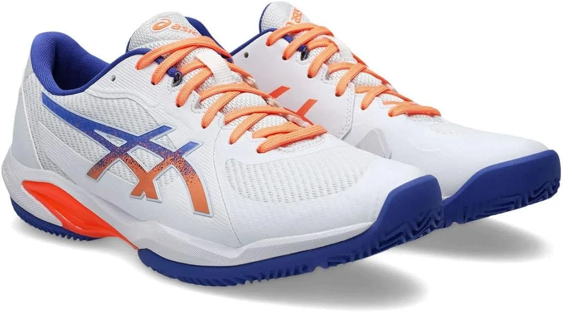 Мужские кроссовки для падела ASICS Solution Swift FF 2, White Dark Cobalt — фото 3