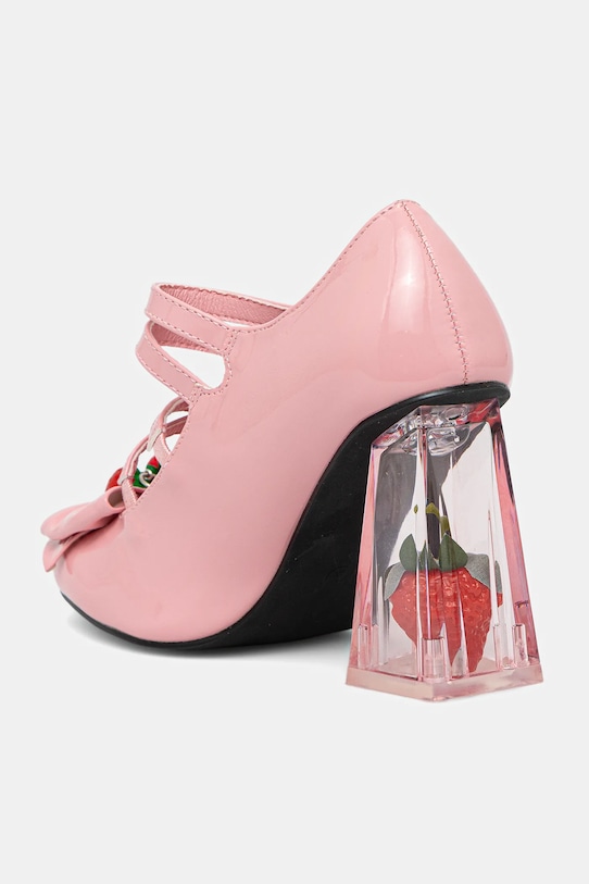 Босоножки Strawberry Cheesecake на тонких ремешках Koi Footwear, розовый — фото 3