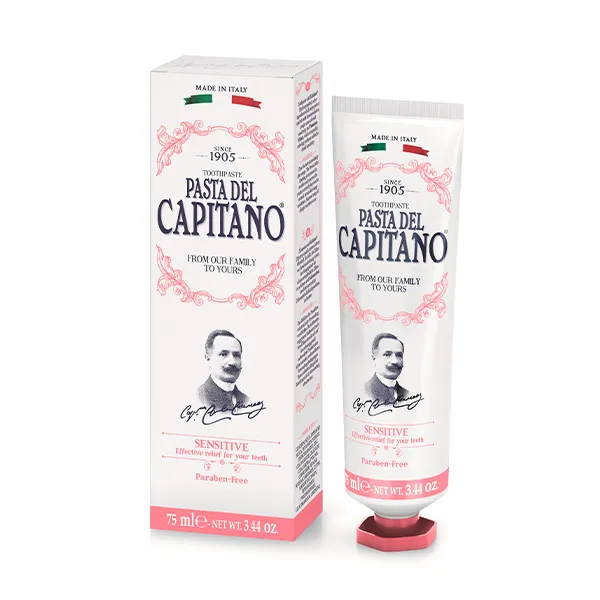 

Зубная паста Dentrífico Sensible Pasta Del Capitano, 75 UD