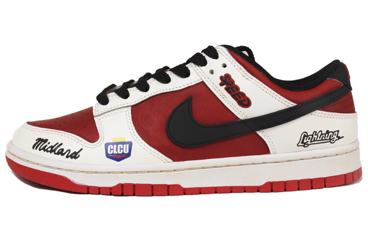 

Кроссовки Nike Dunk, красный/белый