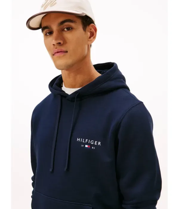 Толстовка regular fit Tommy Hilfiger, темно-синий — фото 4