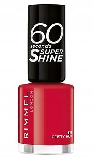 

Лак для ногтей 60 Seconds, 313 Feisty Red, 8 мл Rimmel
