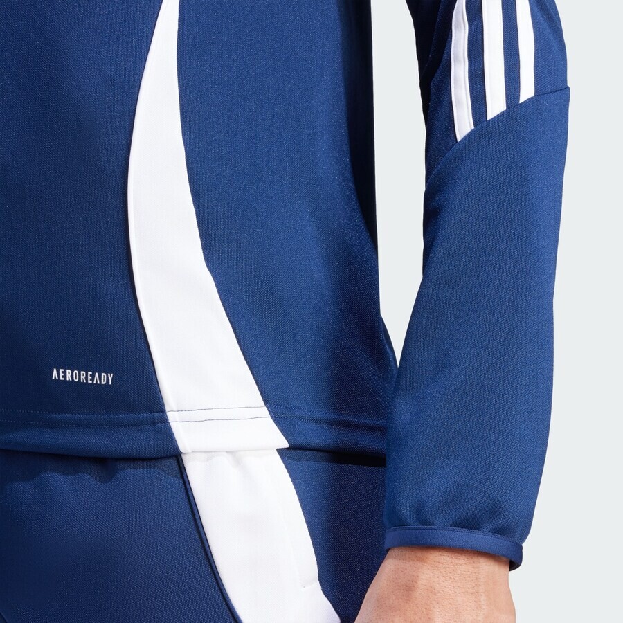 Спортивная толстовка Adidas TIRO 24, темно-синий — фото 4