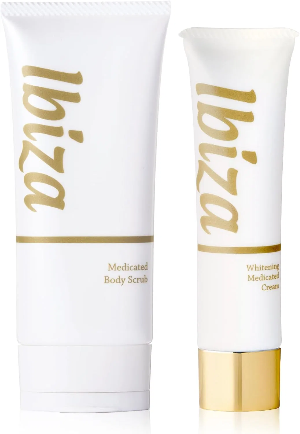Скраб для тела и крем Ibiza Beauty Ibisa, 2 предмета, 100 г + 10 г
