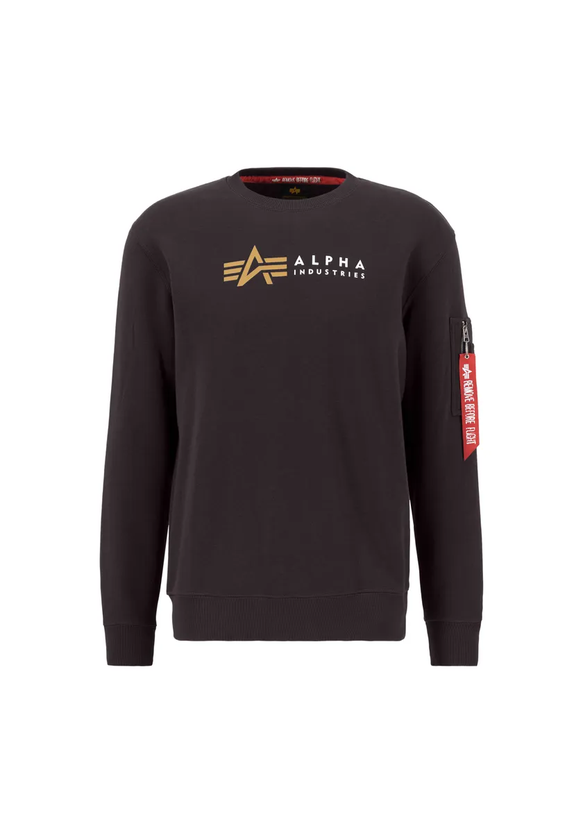 

Свитер Alpha Industries " Alpha Industries Мужчины - Толстовки Alpha Label Sweater", коричневый