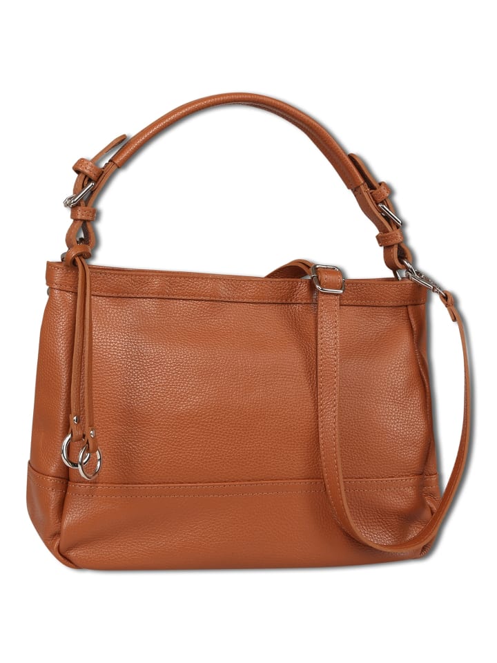 

Сумка через плечо Toscanto, кожа, светло-коричневый цвет, около 38 см Toscanto