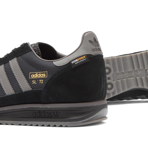 Кроссовки SL 72 RS Adidas, core черный, charcoal & charcoal — фото 4