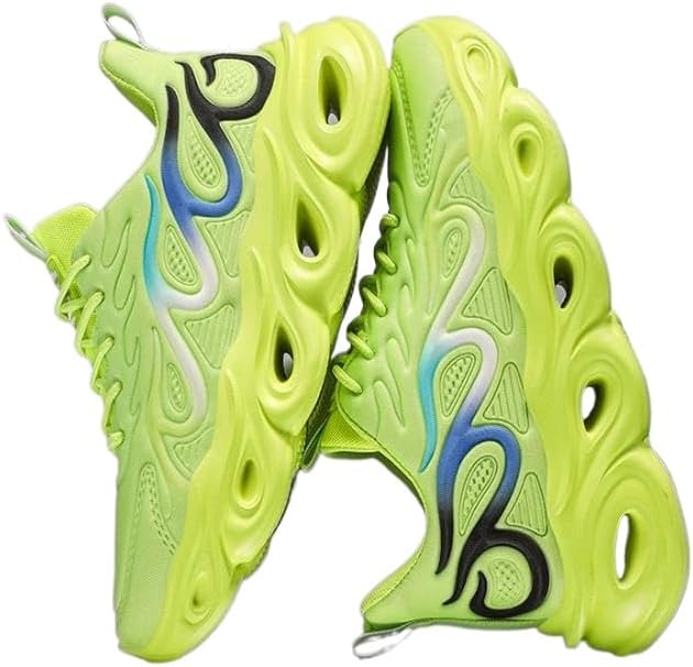 

Мужские дышащие кроссовки на каждый день без шнурков, ультралегкие спортивные кеды для ходьбы и тренировок Odipon, зеленый