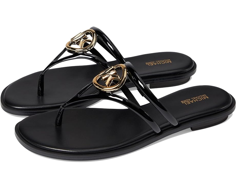 

Сандалии Michael Kors Hampton Flat Sandal, черный